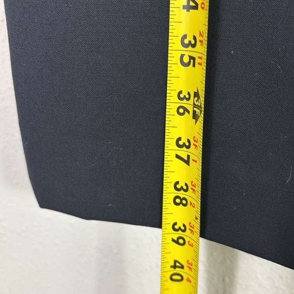 J. Crew Wool Blend Sleeveless Sheath Black Career Dress Size 6 - Picture 3 of 11